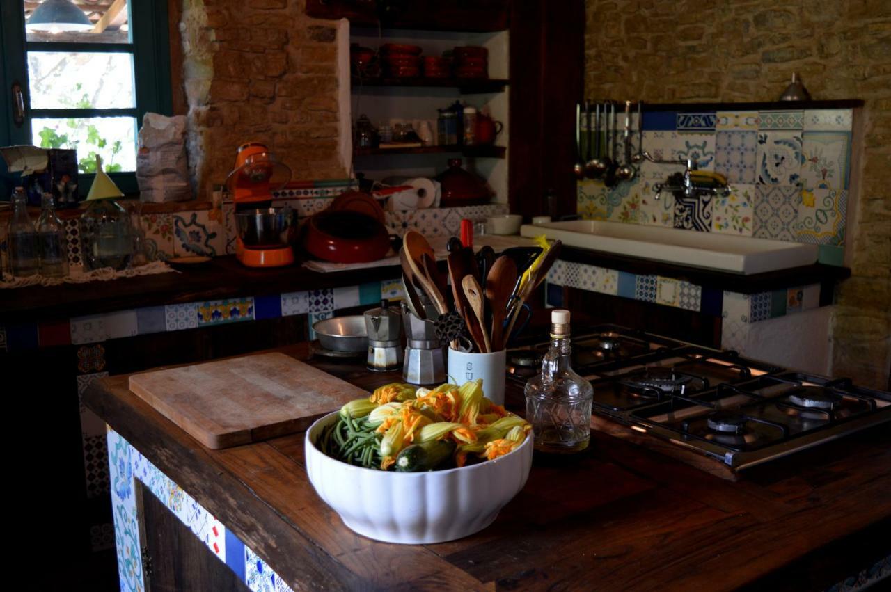 Masseria Cata Catascia Bed and Breakfast Tortorella Buitenkant foto